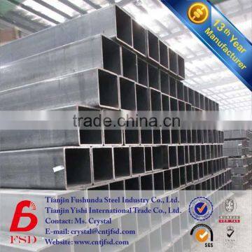 weight of ms hollow section square steel pipe iron square tube gate