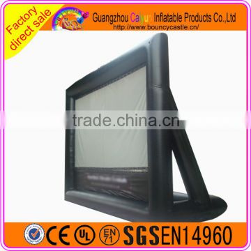 Inflatable moive screen for outdoor indoor