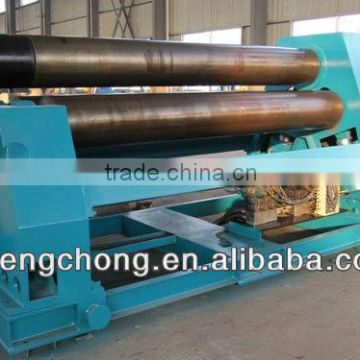 3 roller hydraulic plate rolling machine/symmeterical rolling forming machine