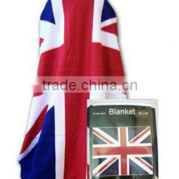 Soft Comfortable United Kingdom National Flag Blanket