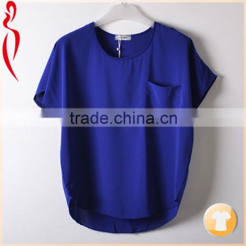 Promotional ladies office blouse shirt low price