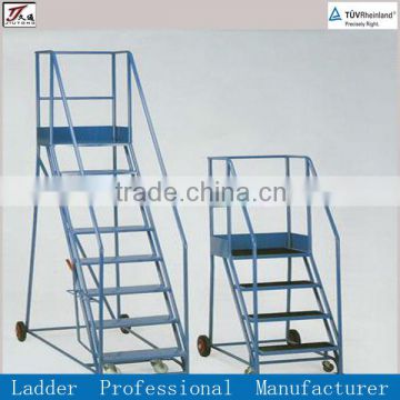 Warehouse Attic Ladder with Wheels