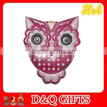 2015 New Design polyresin 3D decal Owl Magnet