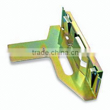 golden plated stamped metal part