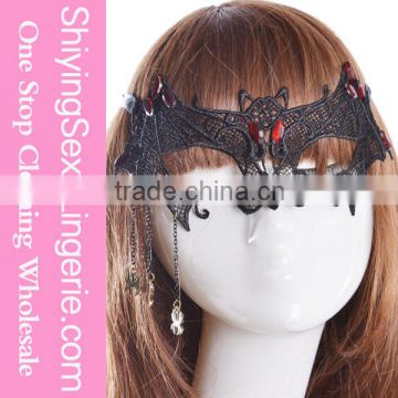 new arrival sexy black lace sex halloween mask