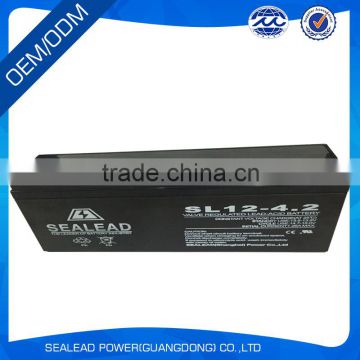 factory price 12v 4.2AH gel battery for wind power system