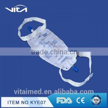 High Quality Low Price 500ml/750ml/900ml Disposable Urine Leg Bag KYE010