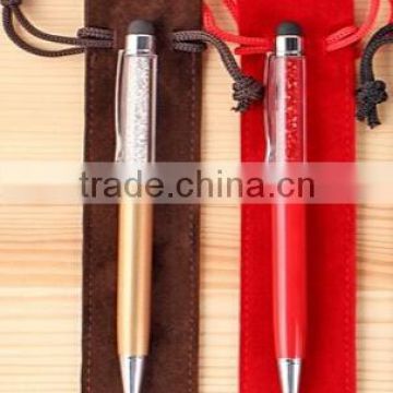 Fashion promotion bling pen with crystal