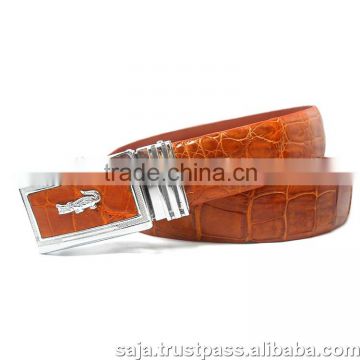 Crocodile leather belt for men SMCRB-002