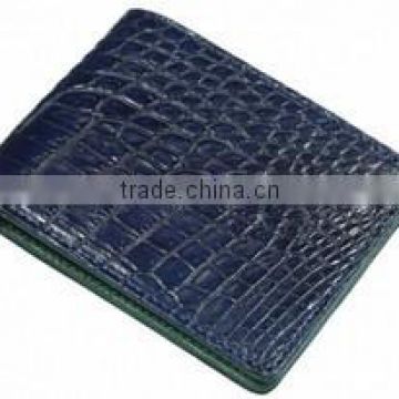 Crocodile leather wallet for men SMCRW-037