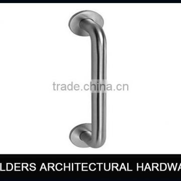 stainless steel commercial glass door pull handles with cover