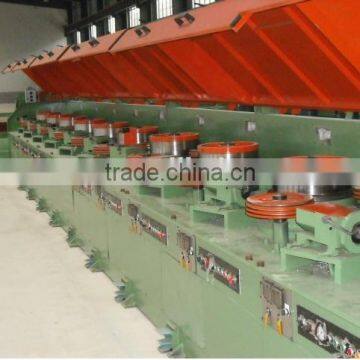 Flux cored welding wire machine with high speed