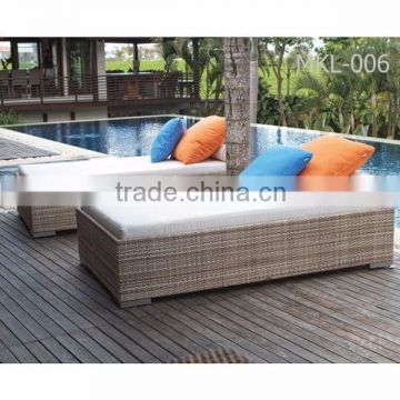 Hotel Furniture Sun Lounger - Wicker Rattan swimming pool chair - Outdoor Furniture Daybed - Classic Rattan Sun Lounger