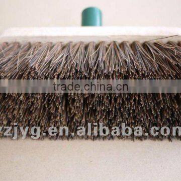 Wooden coir floor cleaning brush