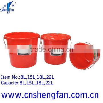 22L PE plastic bucket