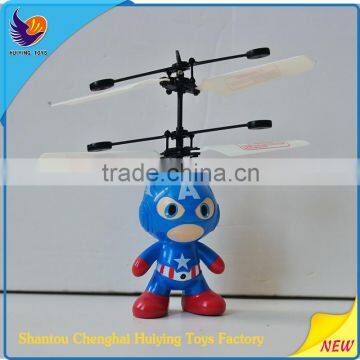 Best Selling Christmas Gifts 2016 Induction Flying Spaceman Toy HY-830U Plastic Toy Manufacturers Astronaut Toy Helicopter