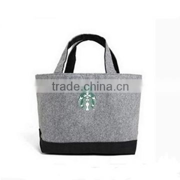 Factory Price Felt Bag Felt Tote Bag Wholesale with Customised Logo