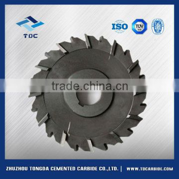 customizable raw material tungsten carbide chamfer tool milling cutter