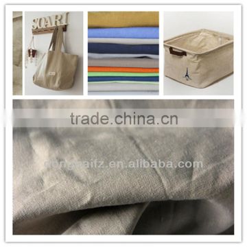 55% linen 45% cotton fabric for christmas gift bag