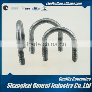 High tensile strength U Bolts clamps with washer and nut