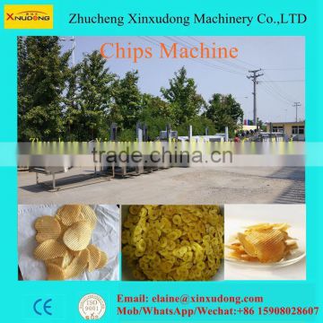 XXD fully automatic potato chips making machine/potato chips machinery/potato chips production line