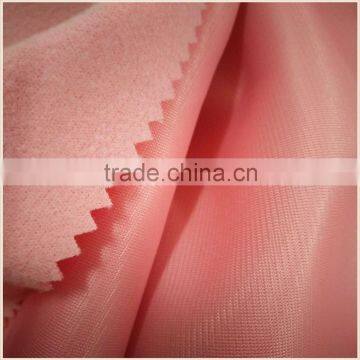 100 polyester super poly one side brush fabric