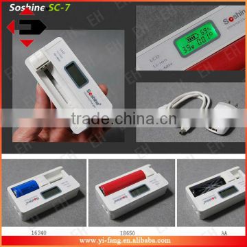Soshine SC-S7 Lithium Ni-MH Battery Charger
