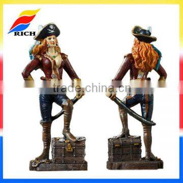 sexy female pirate statue