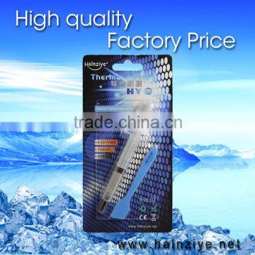 best high thermal conductivity cpu paste / grease / compounds/gel retail packages