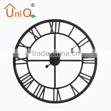 50cm big size iron metal wall clock