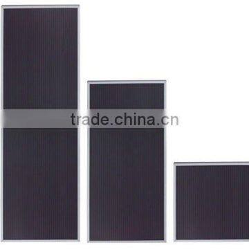 hotsale high efficiency 60w flexible solar panels with 125x125mm/156x156mm