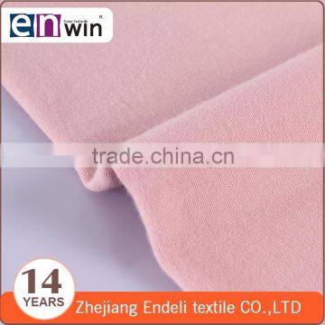 pink 100 cotton double interlock jersey knitting fabric