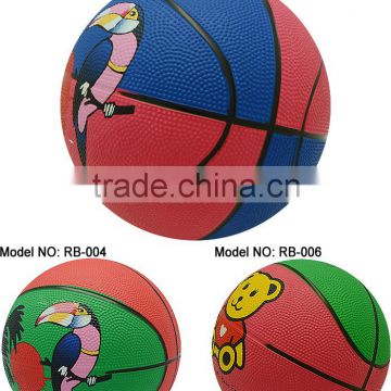 basketball ball, rubber custom basketball ball