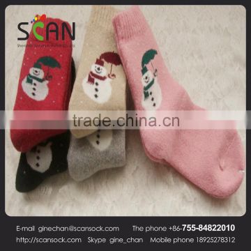 Shenzhen new custom cute pile socks with good cotton in best prcie