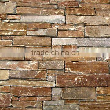 High Quality Wall Deco Products Golden Quartz Natural Stone