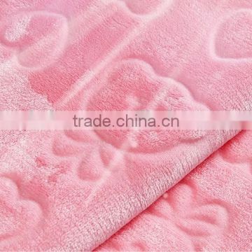 upholstery fabric pink flannel fleece
