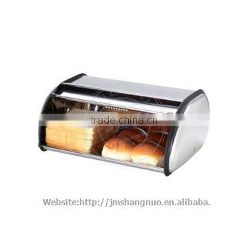 hot sale stainless steel bread bin food storage bin