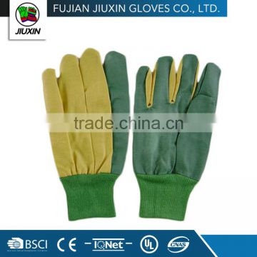 JX68A112 Industrial Different Colors Full PVC impregnated glove