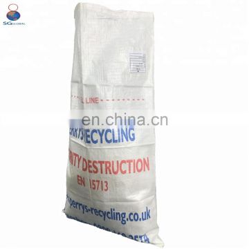 China wholesale durable 50kg woven pp bag