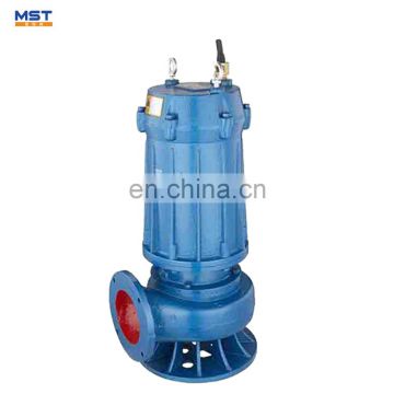 Electric driven submersible sewage pumps horizontal bare shaft centrifugal pumps