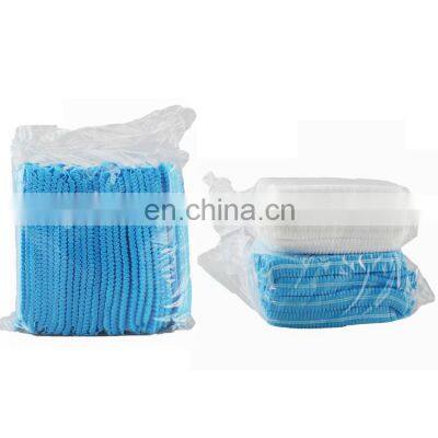 Medical Consumables Cheap Surgical Standard Disposable Hair Net Mob Clip Caps