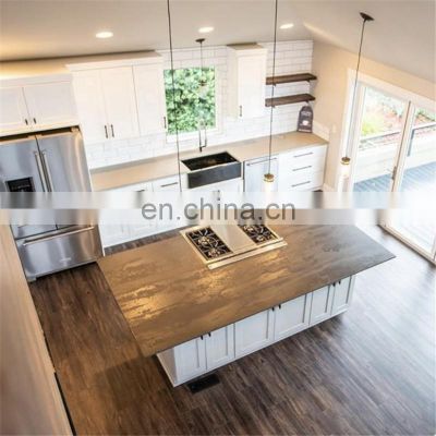 Modern Design Luxurious Kitchen Cabinets With Clean Handle-less Look