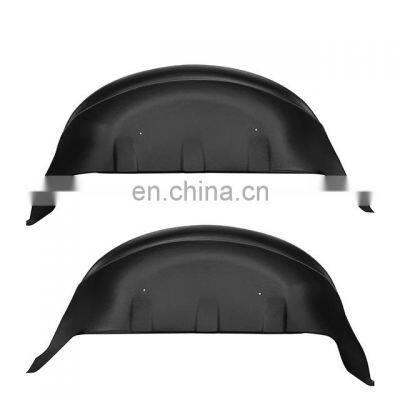 Black rear wheel guards for Ford F205/F350 Super Duty 2017-2018 year