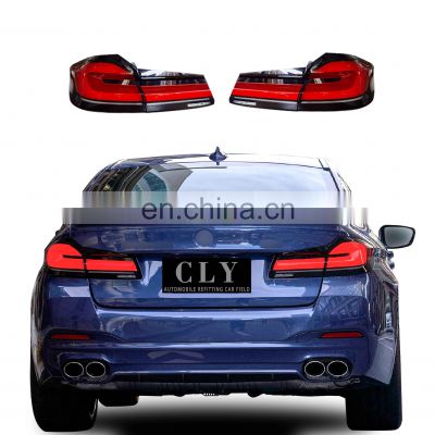 CLY Automotive Parts For BMW 5 Series G30 F90 G38 Old Modified 2021+ LCI Rear Lamps Assembly