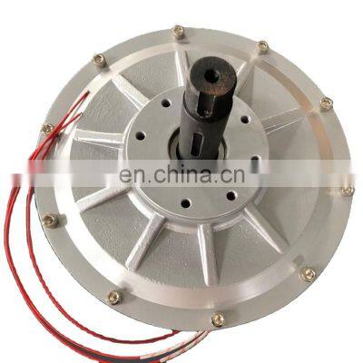 Customized CE 3kw 3000w 1200rpm 220v AC Inner Rotor Small Mini Electric Power PMA PMG Permanent Magnet Generator Alternator