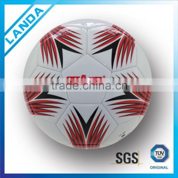 wholesale custom design PVC machine sititched soccer ball