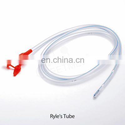 China Feeding Tube Supplier Disposable Medical All Silicone Gastrostomy Ryles Stomach Feeding Tube