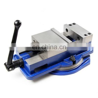 Universal vise,high quality heavy type bench vise fixed base,pneumatic bench vise