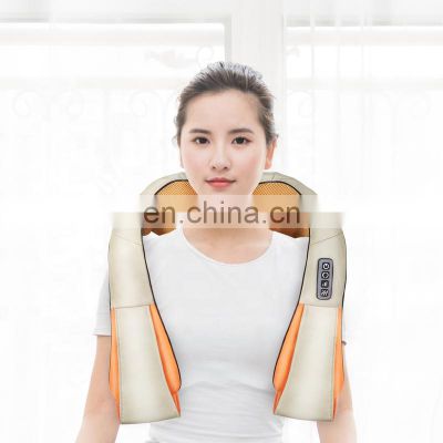 2019 Latest design shiatsu kneading health care electric neck back shoulder massager