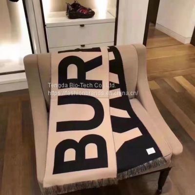 Good quality 100% top silk cashmere scarf high-end fashion latest scarf Burberry scarf for sale